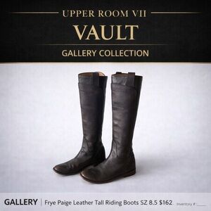 Frye Paige Leather Tall Riding Boots